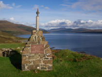 Daisy Cheape Memorial Burg Ardmeanach Isle of Mull