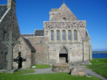 St Johns Cross Iona Abbey Columbas Shrine
