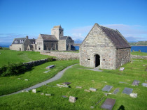 Iona Abbey and St Orans chapel