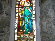 Kilmore Church Dervaig Isle of Mull Jesus Mary Mary Magdalene Forrest Mary of Bethany