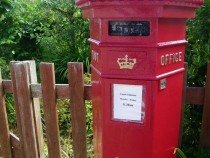 Victorian Mailbox Post Office Isle of Iona