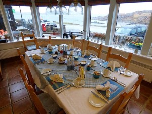 Fresh Food, Seaview, Dining room, Isle of Mull