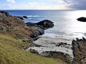 Beaches, Fort, Dun, Kilvickeon, Isle of Mull