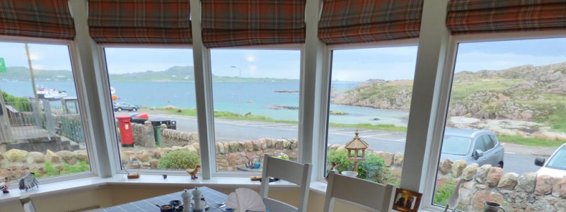 Dining room, Seaview B and B, Mull